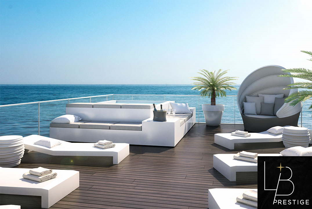 rooftop sur penthouse flottant à Cannes